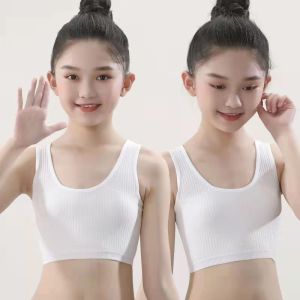 Baju Singlet Budak Perempuan Baju Dalam Kanak Kanak Kids Girls Bra Cotton Teens Vest