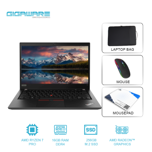 Lenovo Thinkpad T14 G1 14” FHD (1920x1080) AMD Ryzen 7 Pro 16GB DDR4 RAM 256GB/512GB/1TB SSD (Preloved)