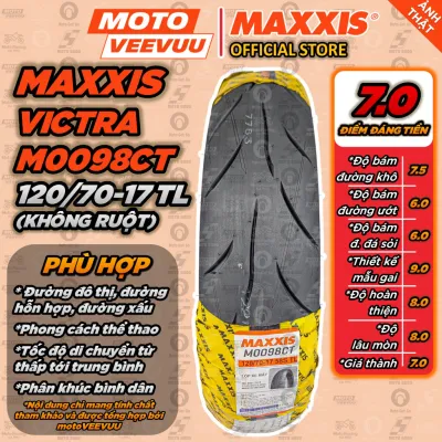 [MTVV] Vỏ lốp xe máy MAXXIS VICTRA M0098CT Không ruột 70 80 90 100 120 17