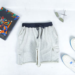 Celana Pendek Pria Kantong Samping  bahan beby terry katun