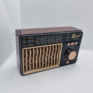 วิทยุ-บลูธูท ทรงคราสสิก FP-811BT รับฟังFm Am Sw เชื่อมต่อ Bluetooth Mp3 Tf card พร้อมสายชาจ/พกพาสะดวก