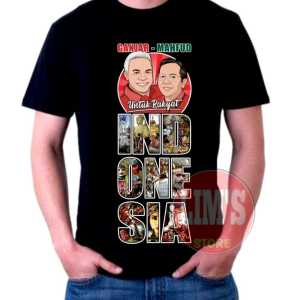 Kaos ganjar mahfud pria wanita premium katun