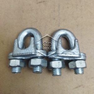 Klem Sling Baja 12mm Clip Tali Kawat Wire Rope Kabel Seling Clamp 1/2 KUNCI 19 Clem Kuku Macan 12 mm