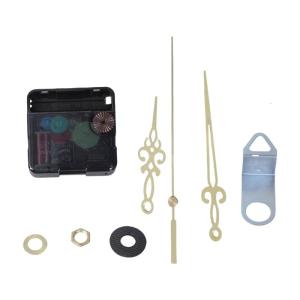 Antique Arrowed Clock Hands and Clock Motor Kits Quiet Clock Movement Mechanism Replacement Set for DIY Wall Clocks