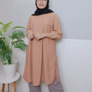 Atasan Tunik Wanita Belah Samping Matt Knit Hornets