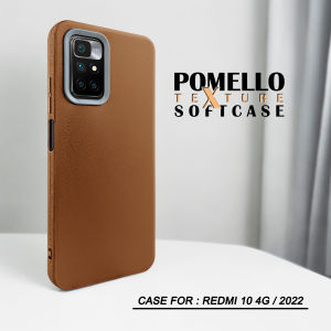 Case Redmi 10 4G - 10 2022 Softcase Pomello Leather Pattern Case Casing Hp Redmi 10 4G - 10 2022