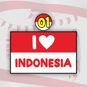 Stiker Pipi Kemerdekaan Hut Ri 17 Agustus