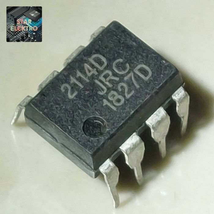 9 Amplificatori Operazionali NJM2114D JRC2114D – Basso Rumore, Alte Prestazioni DIP-8