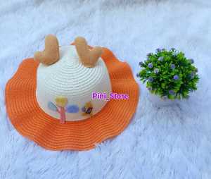 TOPI PANTAI ANAK LOVE