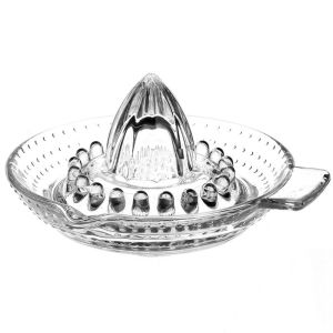 ⭐️【Local warehouse+COD】⭐Glass Manual Lemon Juicer Orange Squeezer Juice Extractor Fruit Juicer Cocktail Drink Kitchen Accessories