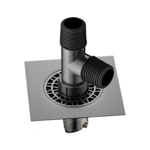 Bathroom Pipe Sewer Connector Washing Machine Floor Drain Adapter Tees Joint AntiOverflow Deodorant Joint Easy to Use