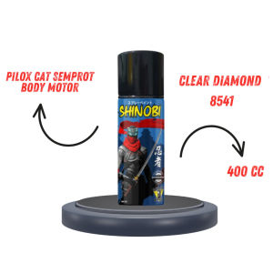 Clear Diamond 8541 Super Gloss Clear Tahan Bensin Super Wetlook Cat Semprot Shinobi