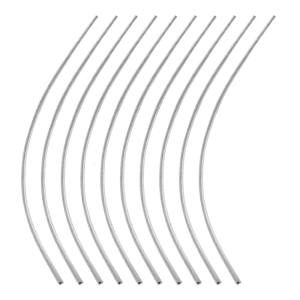 Pack of 10 High Strengthes Steel Cores Trimmer String 270x3mm Abrasion Resistant Weeds Eater Line for Lawn Maintenance