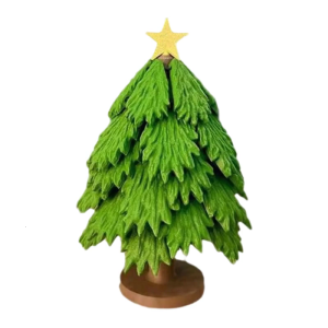 Creative Assembling Coaster Collection Mimicking Christmas Tree Cup Mat For Home Office Decorative Pad