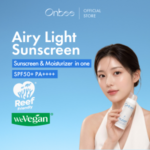 Onbee Moisture Sunscreen SPF50+ PA++++ No White Cast for Oily & Acne-Prone Skin for Face Korea 50ml