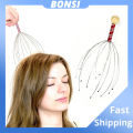 Octopus Head Massager Scalp Scratcher Head Scratcher Tingler Massage Scalp Stress Relax, Scalp Massager Hair Growth and Body Deep Relaxation. 