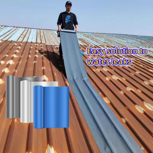 Oasissglivemall Waterproof for 50 years Aluminum Foil Butyl Tape Super Fix Repair Wall Crack Waterproof Tape For Roof Repair Pipeline Leakage Stop Sticker Repair Crack for Instant Watertight Seal for Roofs and GuttersRubber Tape Self Adhesive Waterproof