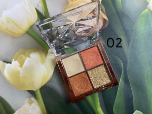 ขายดี Mack Andy ทาตาอายแชโดว์ 1 ตลับ 4 เฉดสี เนื้อชิมเมอร์ สีสวยติดทน No.MK216