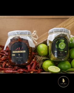 Chilli Paste & Lime Pickle | ලුණු දෙහි|  Grandmas Recipe | Lanka Styles