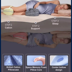 HeartShaped Memory Foam Pillow