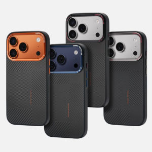 Luxury Carbon Fiber Texture Magnetic Case For iPhone 17 16 Pro Max Magnet Charging Camera Lens Protection Soft Frame Cover Funda