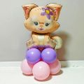 31 inches Lina bell theme Fox Lina bell happy birthday party decorations aluminum foil balloon. 