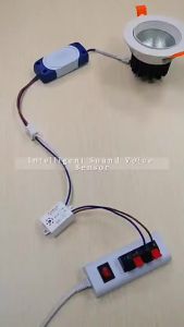 (HD1)Light Sensor Switch Detector Sound Voice Sensor Smart Home Lighting Solution Home Improve Voice Control Switch Stair Corridor