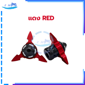 เป๊กล้อหน้า กันล้มหรือเป๊กล้อ กันล้มเป๊กล้อหน้า เครื่อง CNC คุณภาพสูง มีให้เลือกหลายสี การป้องกันที่ทนทาน  มีน้ำหนักเบา และแข็งแรง ช่วยลดความเสียหายหากเกิดอุบัติเหตุ 1 ชิ้น