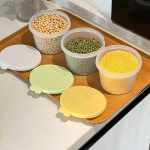 Kitchen Food Storage Box Plastic Fresh Keeping Box Refrigerator Storage Container Fruit Snack Sealed Jar