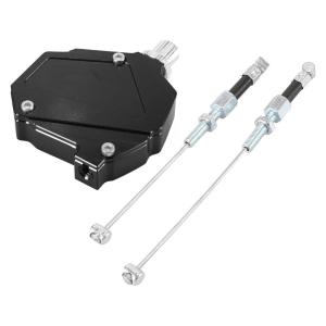 Aluminum Easy Pull Cable Line Motorcycle Stunt Clutch Cable Universal for Most Motorbikes and ATVs Easy Installation
