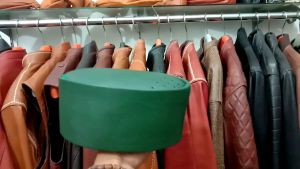 (baru) Kopiah Songkok NU Biru Jambrud Kulit Domba Casual Santai Sehari-hari Jahitan Rapih SIAP COD!