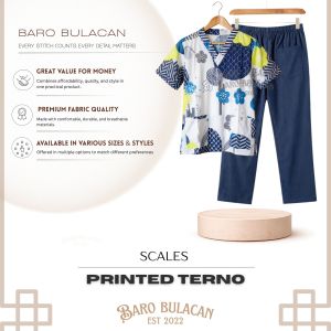 AAF BB25 Standard New Printed Cotton Scrubsuit Terno Batch 2