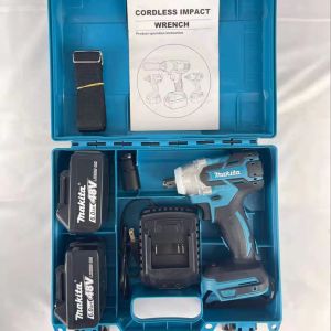 Makita 48V Electric Cordless Impact Wrench Drill Driver Brushless Original Rechargeable Heavy Duty Power Tool Socket Set