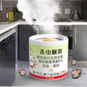 Viên Xông Khói Diệt Côn Trùng 6 Viên – Đốt Xông Diệt Gián Muỗi Kiến Ruồi Cypermethrin 5% Phòng Kín