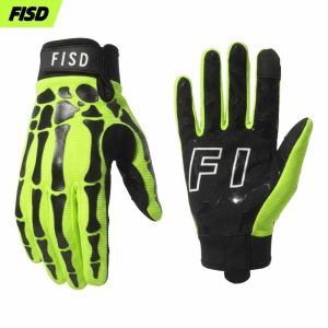 WFYW MX DH Cycling Gloves Glow-in-the-dark FISD Rugby Gloves Multi-functional Anti-slip Motorcycle Gloves S To XXL Size