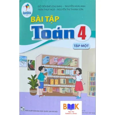 Sách -Bài Tập Toán lớp 4 tập một (Cánh Diều)