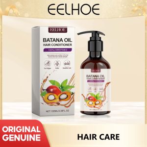 Eelhoe Batana Oil Hair Conditioner Batana Growth Oil Conditioner  Hair Thicken And Smooth Hair Moisturize Hair Roots Fury Nourishing Hair Smooth Hair Care Anti-Hair Fall Hair Conditioner 100ml