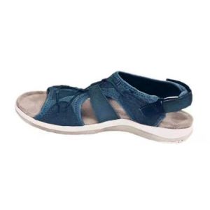 [Free Shipping] WomenS Sandals In Stock New Summer Styles Round-Toe Breathable Casual Sandals Plus-Size Flat-Soled Beach Sandals For Women