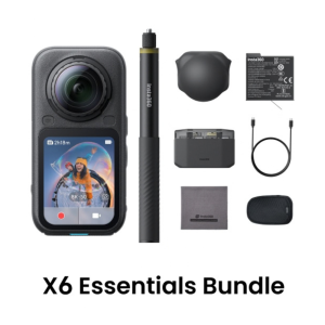 Insta360 X6 8K 360° Camera | Dual 1/1.1" Sensors | 120MP 360° Photo | 5K 60fps Flat Video | 4K 120fps | Dolby Vision