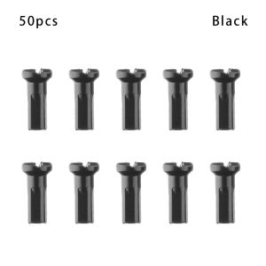 EASYEAH 10/20/50pcs Outdoor 14mm Bike Multicolor Cycling Spokes Nipples Wheel Spoke Nipples Bicycle Wheel Accessories