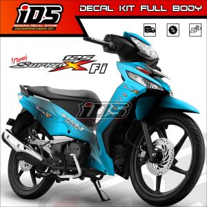 Decal Supra X 125 FI Stiker Supra X 125 FI Dekal Supra X FI Gradasi