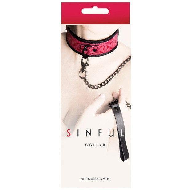 NS Novelties - Sinful Collar (Red) - Leash adult sex toys | Lazada Singapore