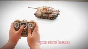 1/24 Scale RC Tanks Remote Control T90 War Tank 2.4G Radio Control Indoor Outdoor Boys Toys For Child Festival Gife