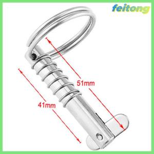 【feitong】🚕🚕【HOT SALE】 8mm bset matel Marine lớp 316 thép không gỉ nhanh chóng phát hành pin cho thuyền bimini Top boong bản lề Marine phần cứng BOA