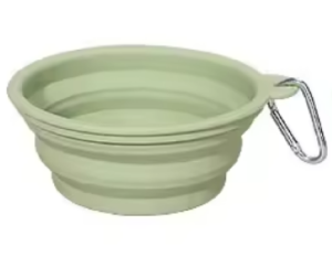 Collapsible Silicone Pet Bowl for Dogs & Cats | Food Grade BPA-Free Foldable Travel Food Water Bowl