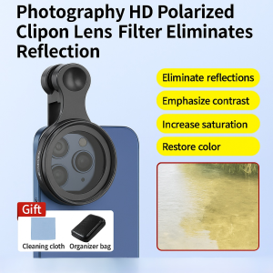 Cinematic-grade Mobile Phone Polarizing Filter