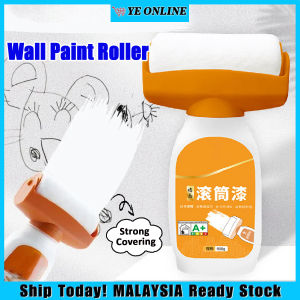 Wall Repair Roller Brush 500g Quick Fixes Brush Roller White Paint Touch Up Wall White Repair Wall Paint Roller Brush