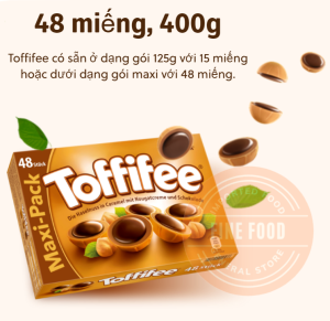 Hộp quà Toffifee Caramel Hazelnut Chocolate Candy 125g 400g