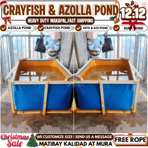 AZOLLA POND CRAYFISH TANK S400 TYPE HEAVY-DUTY 5-10 YEARS LIFE SPAN