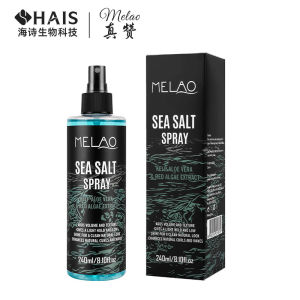 MELAO Mens Sea Salt Hair Spray - Perfect for Beach & Surf Hair Styling Long - Lasting Hold (240ml)